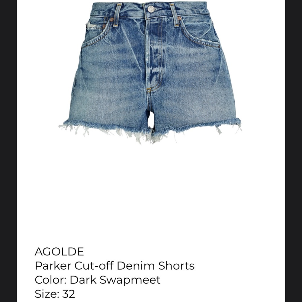 AGOLDE Parker Vintage Cut Off Short